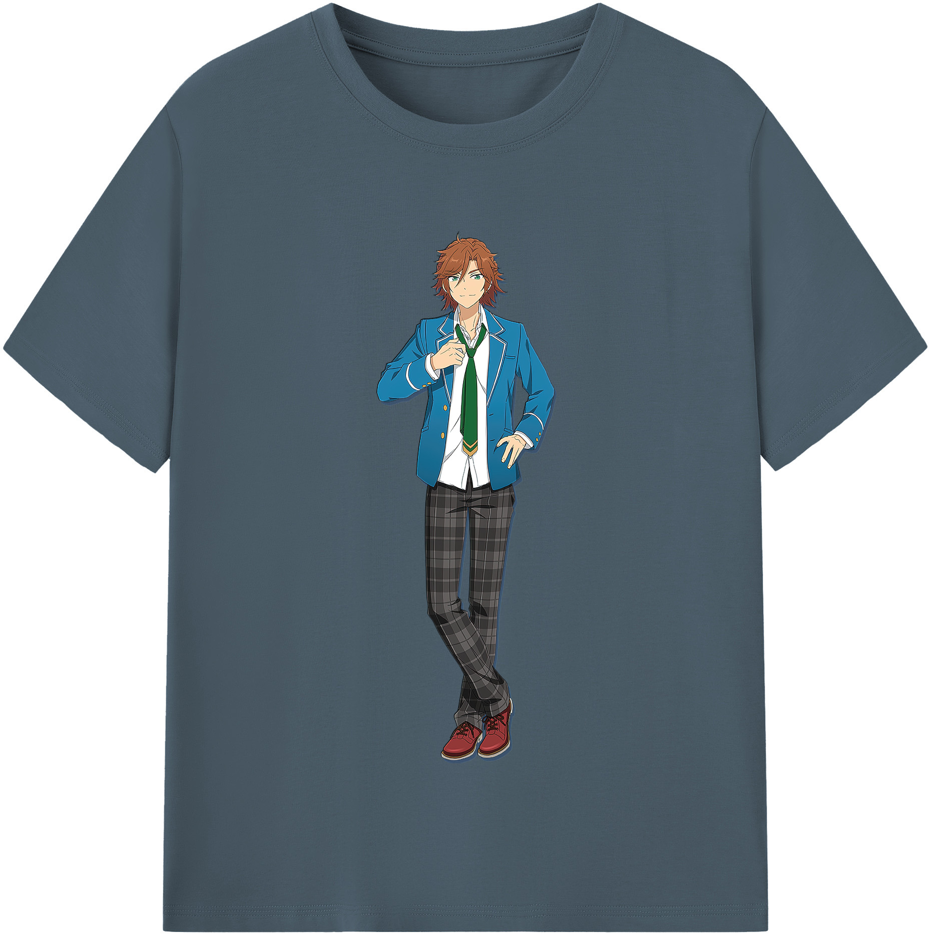 （画像用） あんさんぶるスターズ! Ensemble Stars 綿100％半袖Tシャツ（フロントプリント）